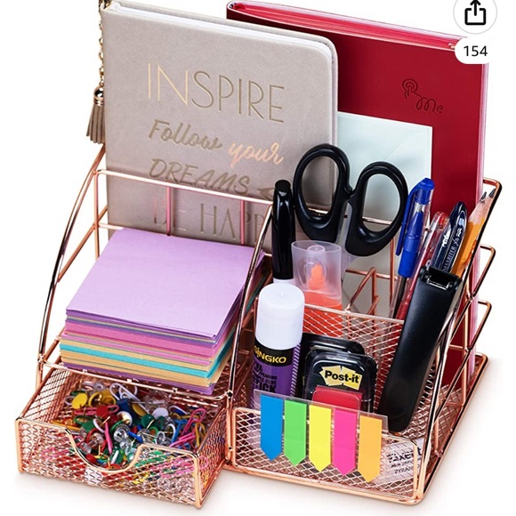 Desk caddy for office, or make up organizer! - Picture 1 of 4